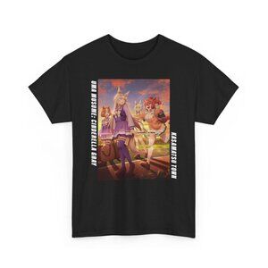 Anime Waifu Graphic T-Shirt Size M – Cute Anime Girls Shirt, Japanese Anime Tee,